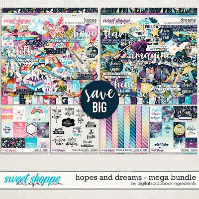 Hopes & Dreams Mega Bundle by Digital Scrapbook Ingredients