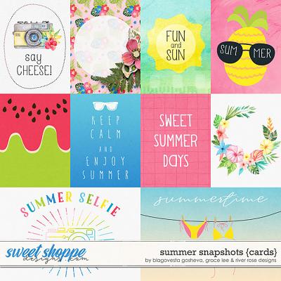 Summer Snapshots: Cards by Blagovesta Gosheva, Grace Lee & River Rose Designs
