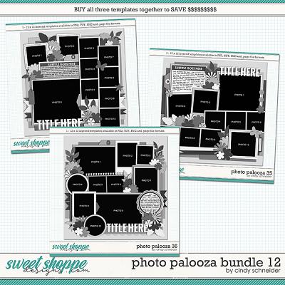 Cindy's Layered Templates - Photo Palooza Bundle 12 by Cindy Schneider