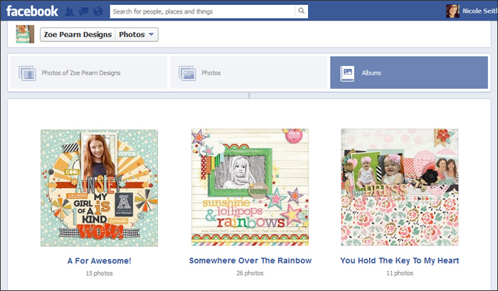Sweet Shoppe Designs : How to Make the Most of Digital Scrapbooking and Facebook