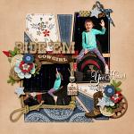 Layout by Kim using Rodeo Adventures by lliella designs