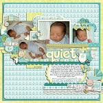 Layout by Lizzy, using Baby Boy by lliella designs