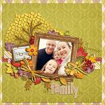 Digital scrapbooking layout by Laurie