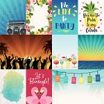 Beach Party: Cards by lliella designs