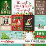 Furry & Bright Cards by lliella designs