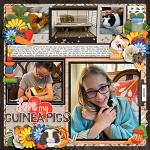 Layout by Cassie using Little Pets Guinea Pig by lliella designs