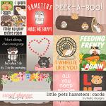 Little Pets Hamster Cards by lliella designs