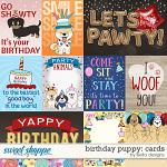 Birthday Puppy Cards by lliella designs