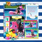 Layout by Cassie using A Pool Day by lliella designs