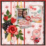 Layout by Rebecca using Bugs & Kisses by lliella designs