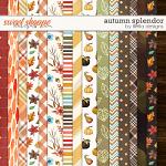 Autumn Splendor Papers by lliella designs
