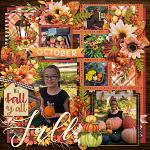 Layout by Cassie using Autumn Splendor Bundle by lliella designs