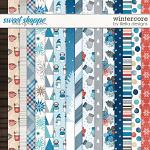 Wintercore Papers by lliella designs