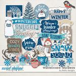 Wintercore Stickers by lliella designs