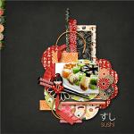 A digital scrapbooking layout by Sanka using Oishii by lliella designs