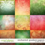 Enchanted Gradient Papers by lliella designs