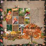 Layout by Ally using Enchanted Woods by lliella designs