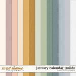 January Calendar Solids Preview by Connection Keeping
