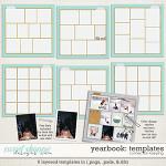 Yearbook Templates 01 Kit Preview by Connection Keeping