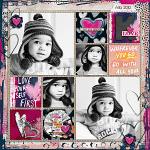 Yearbook Templates 02 by Connection Keeping Digital Art Layout KristaLund