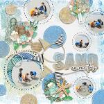 Beach Magic Bundle by Connection Keeping Digital Art Layout SweetChar