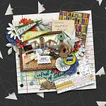 School Stuff by Connection Keeping Digital Art Layout SweetChar