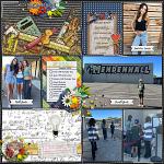 School Stuff by Connection Keeping Digital Art Layout KristaLund