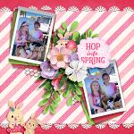 Layout by Jacinda using Hop Into Spring by lliella designs