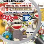 ForeverJoy Designs | Digital Scrapbooking | Monkey Business