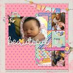 Prettyful Journal Cards by Amanda Yi and Connection Keeping layout Krista Lund