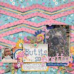 Prettyful Journal Cards by Amanda Yi and Connection Keeping layout Mamabee