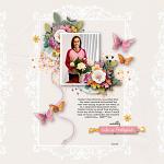 Prettyful Journal Cards by Amanda Yi and Connection Keeping layout Jak