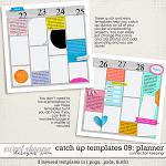 Catch Up Templates 09: Planner Preview by Connection Keeping