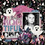 Brushes and Stamps for October by Connection Keeping layout FruitySuet