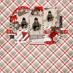 Layout by Hailey using Happy Winter by lliella designs