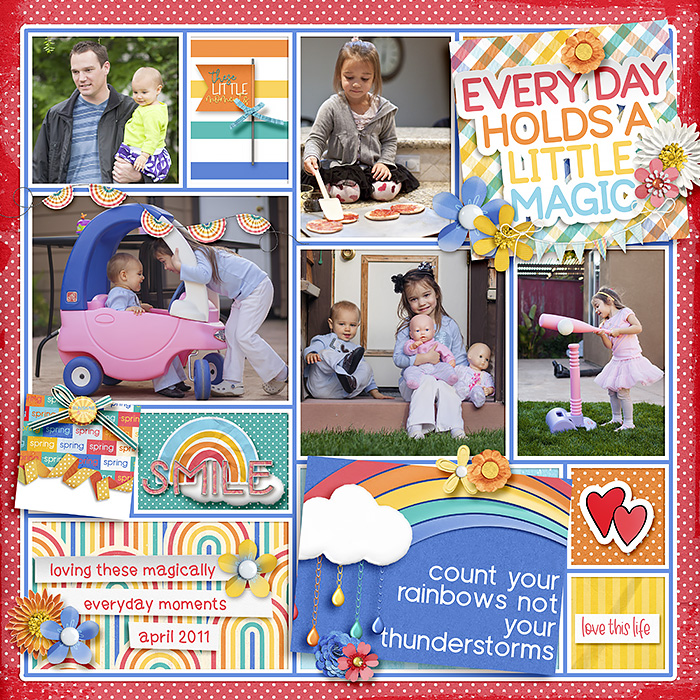 Bold April by Connection Keeping layout KristaLund Bold April by Connection Keeping layout KristaLund
