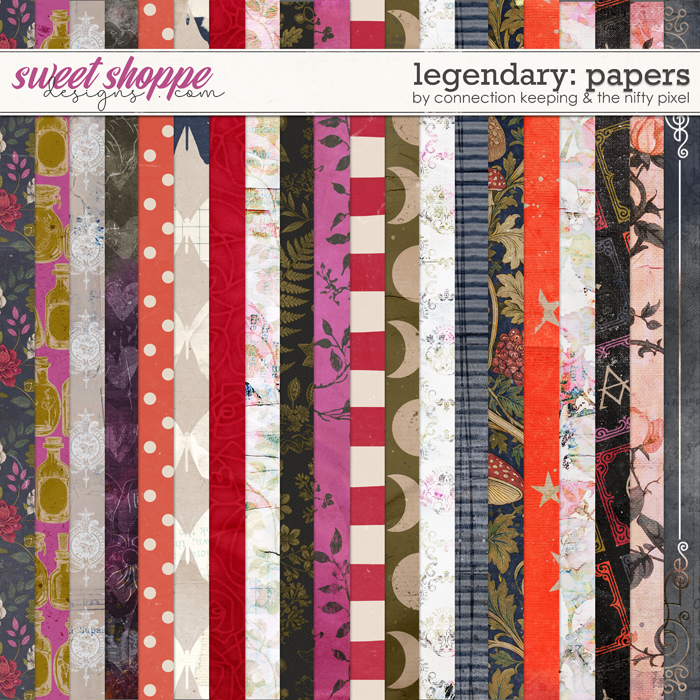 Legendary Papers Preview by The Nifty Pixel and Connection Keeping Legendary Papers Preview by The Nifty Pixel and Connection Keeping