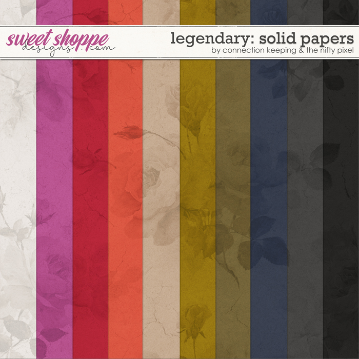 Legendary Solids Preview by The Nifty Pixel and Connection Keeping Legendary Solids Preview by The Nifty Pixel and Connection Keeping