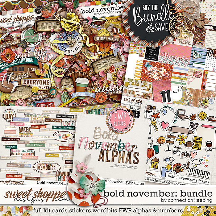 Bold November Bundle Preview by Connection Keeping Bold November Bundle Preview by Connection Keeping