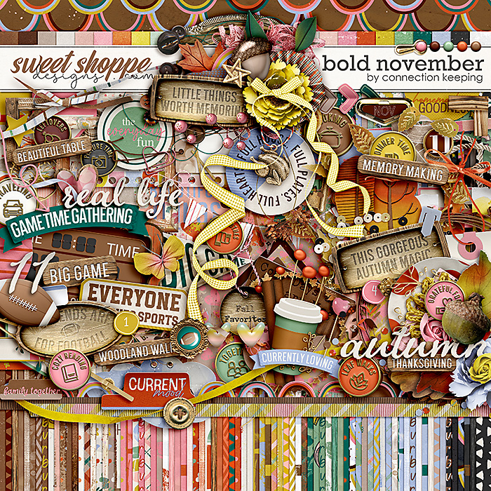 Bold November Kit Preview by Connection Keeping Bold November Kit Preview by Connection Keeping