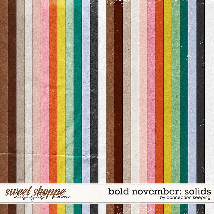 Bold November Solids Preview by Connection Keeping Bold November Solids Preview by Connection Keeping