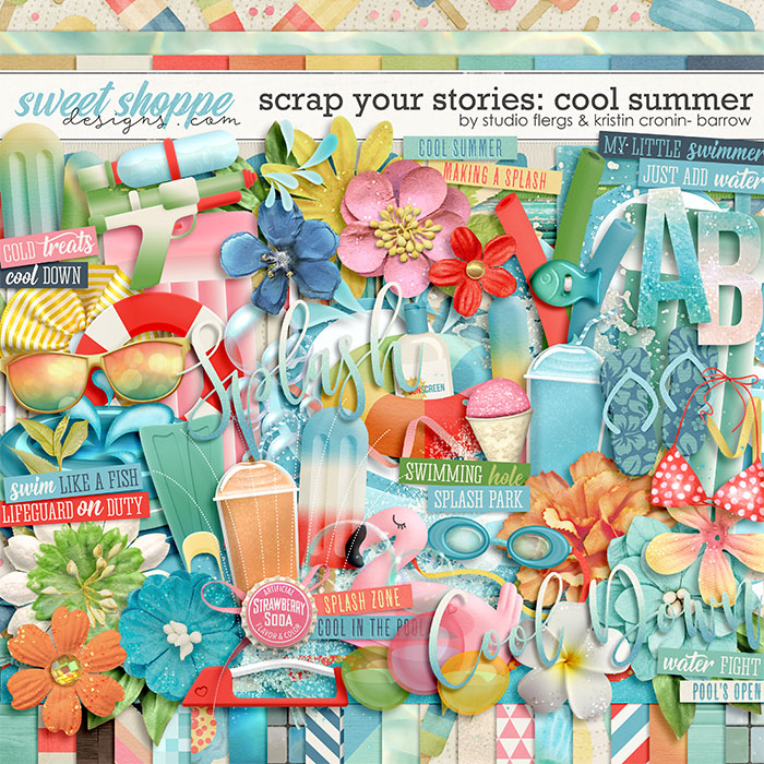 Project Life, Pocket Scrapbooking, Journal Cards You Make Me Melt Popsicle  Digital Scrapbooking Kit Journal and Pocket Scrapbook Cards