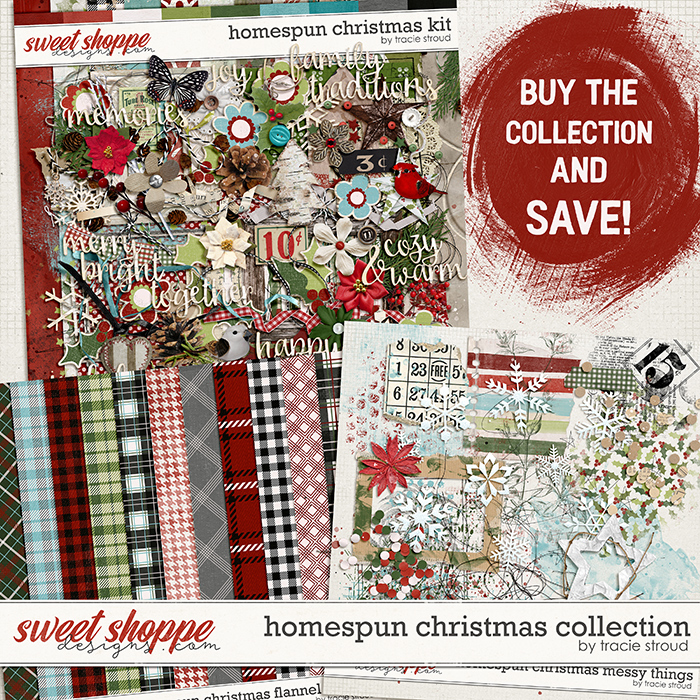 Homespun Christmas Collection by Tracie Stroud