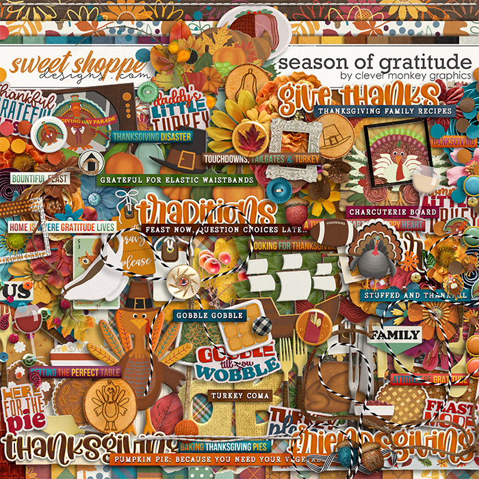 Season of Gratitude by Clever Monkey Graphics 