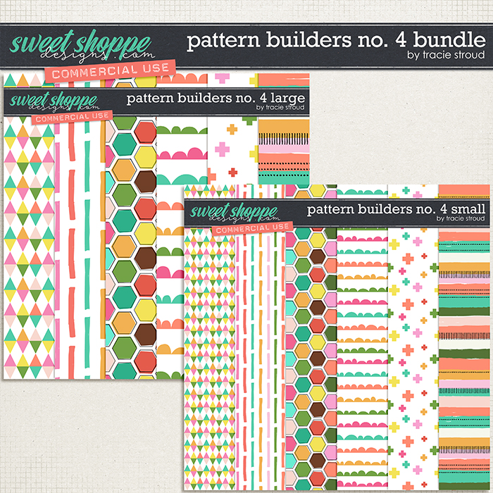 CU Pattern Builders 4 Bundle by Tracie Stroud