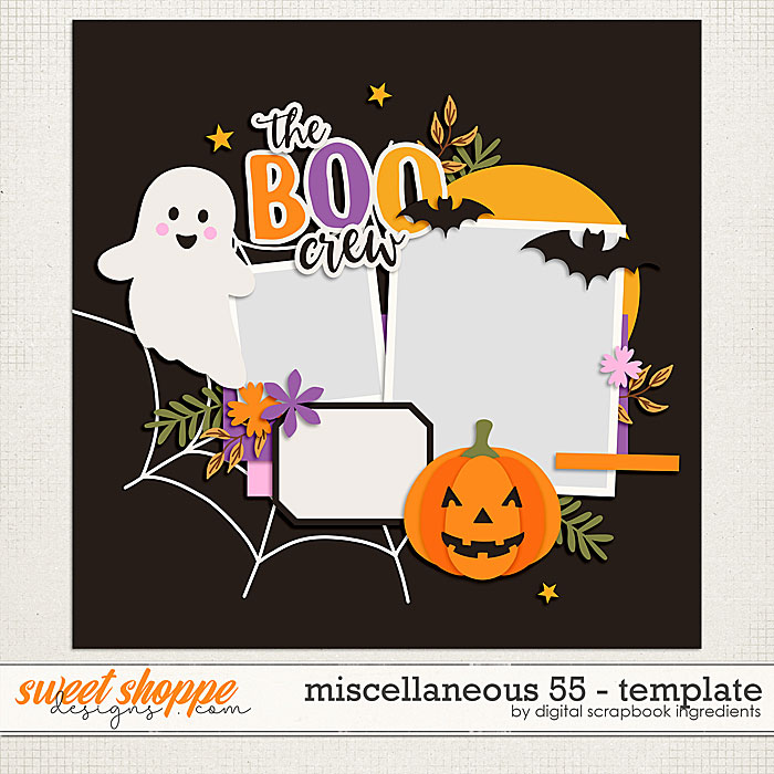 Miscellaneous 55 Template by Digital Scrapbook Ingredients