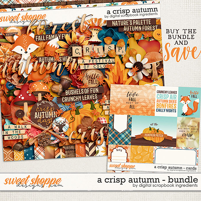 A Crisp Autumn Bundle by Digital Scrapbook Ingredients