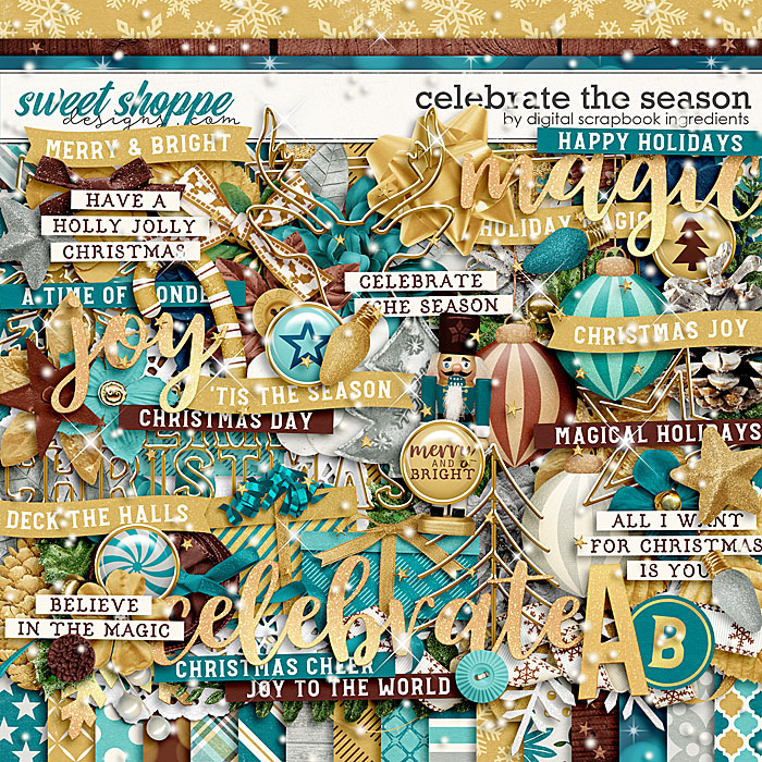 Celebrate The Season by Digital Scrapbook Ingredients