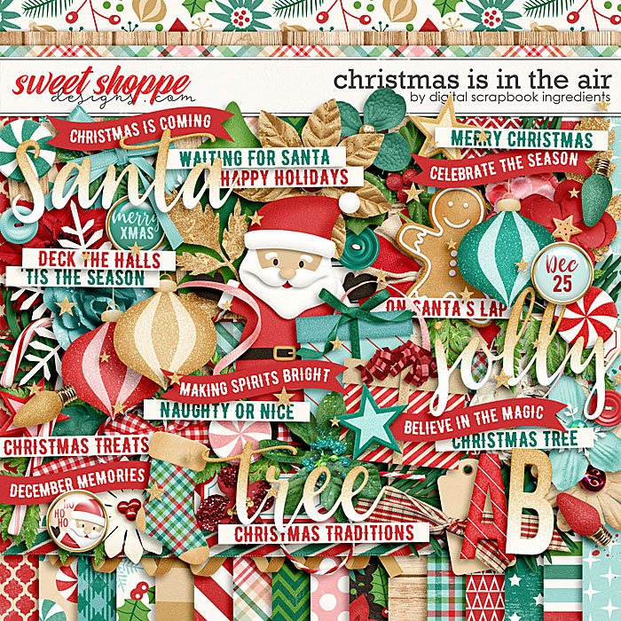 Christmas Is In The Air by Digital Scrapbook Ingredients