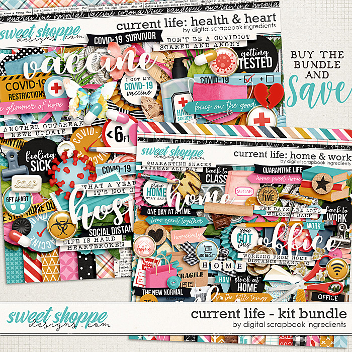 Current Life Kit Bundle by Digital Scrapbook Ingredients